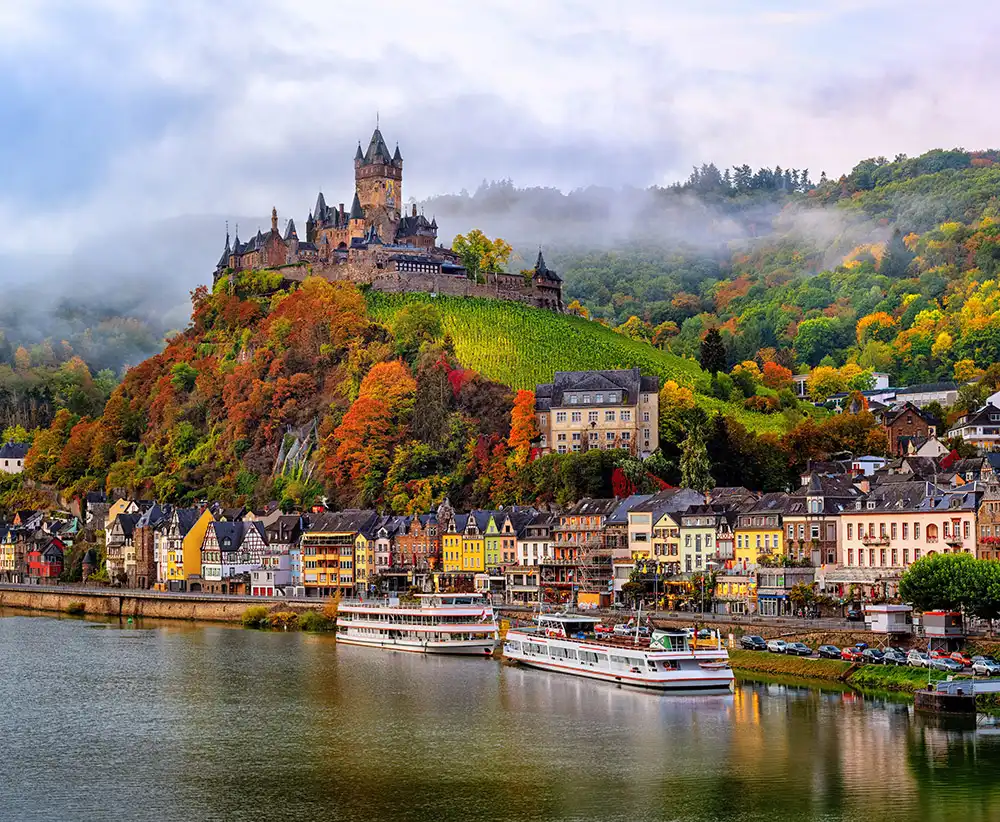 Cochem am Rhein, Stadtsilhouette